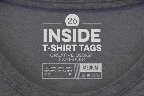 inside t shirt label designer.